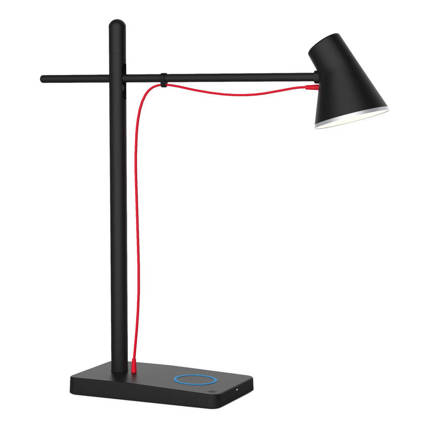 Lampa biurkowa czarna LED CLIP VOLTENO